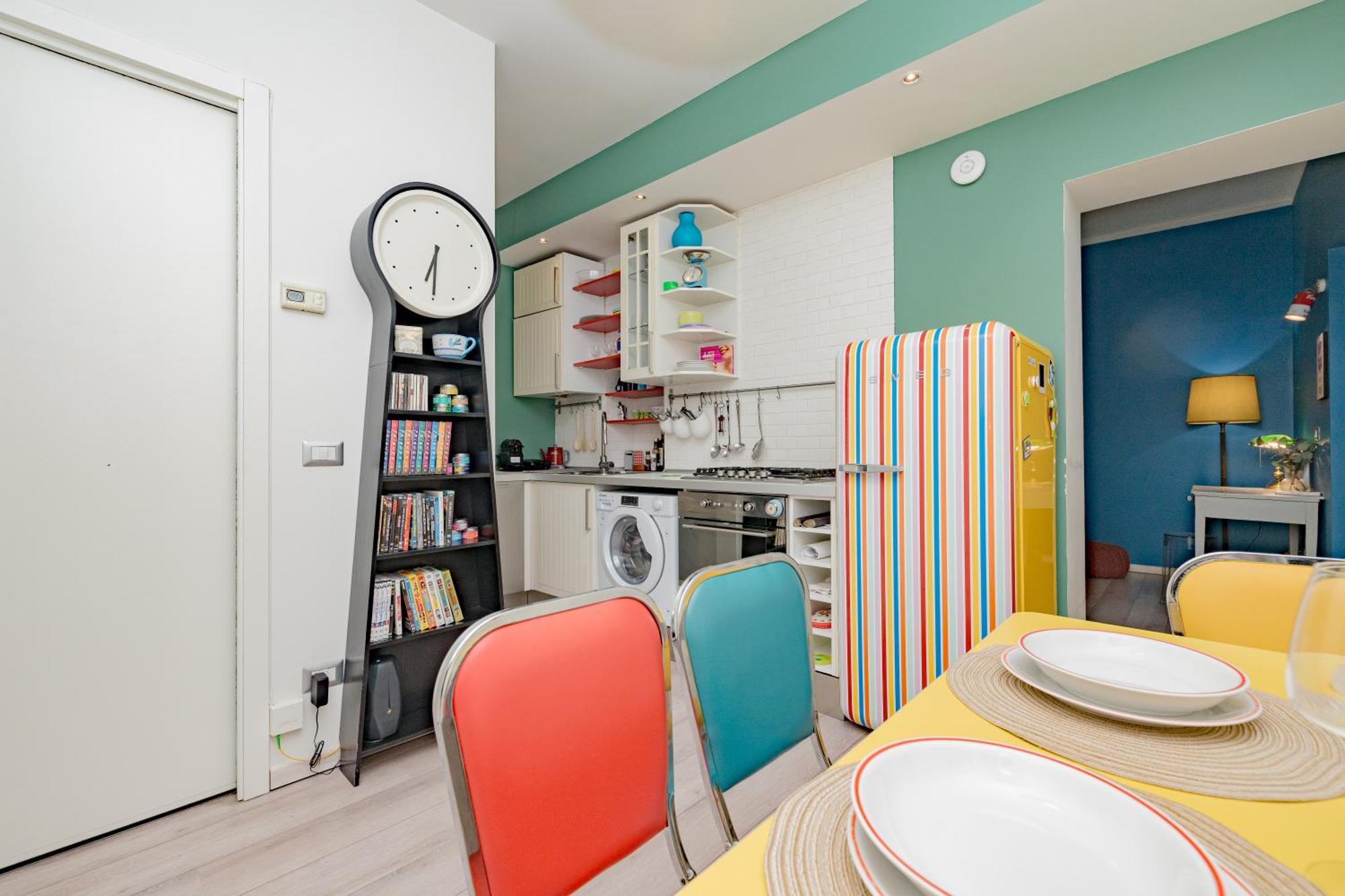 Ferienwohnung Vintage Gem - 8 Min Duomo Mailand Exterior foto